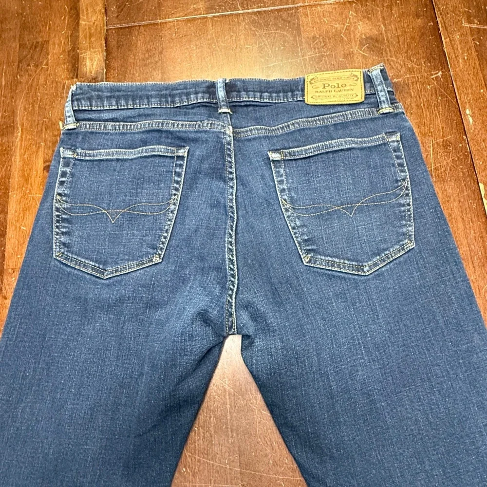 Polo Ralph Lauren Jeans Mens 33x30 (Fits 33x29) Blue Classic Fit Stretch Denim